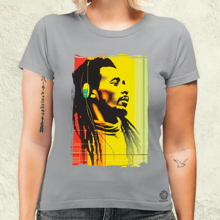 Bob Marley v2 női póló