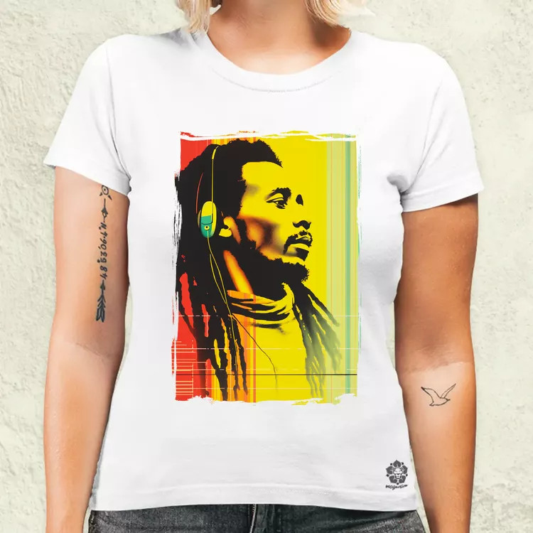 Bob Marley v2 női póló