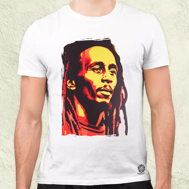 Bob Marley v4 férfi póló