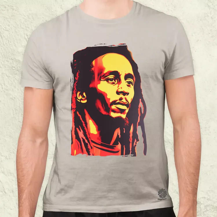 Bob Marley v4 férfi póló