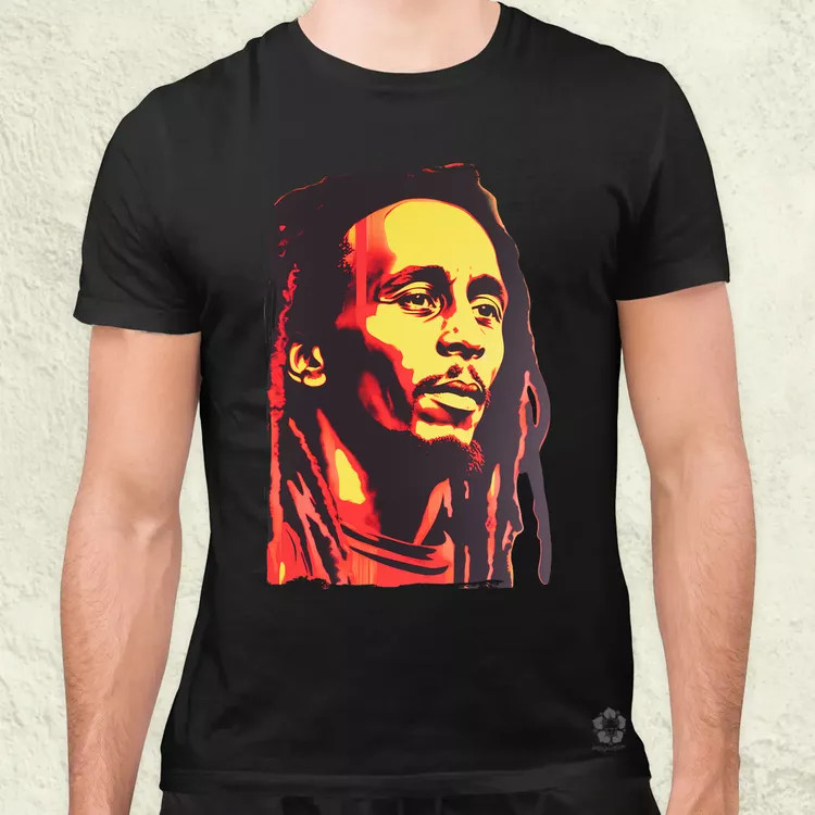 Bob Marley v4 férfi póló