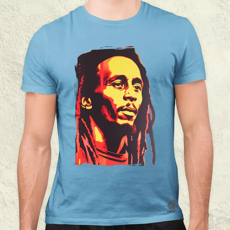 Bob Marley v4 férfi póló