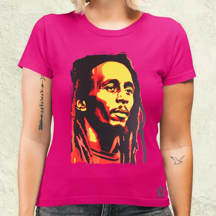 Bob Marley v4 női póló