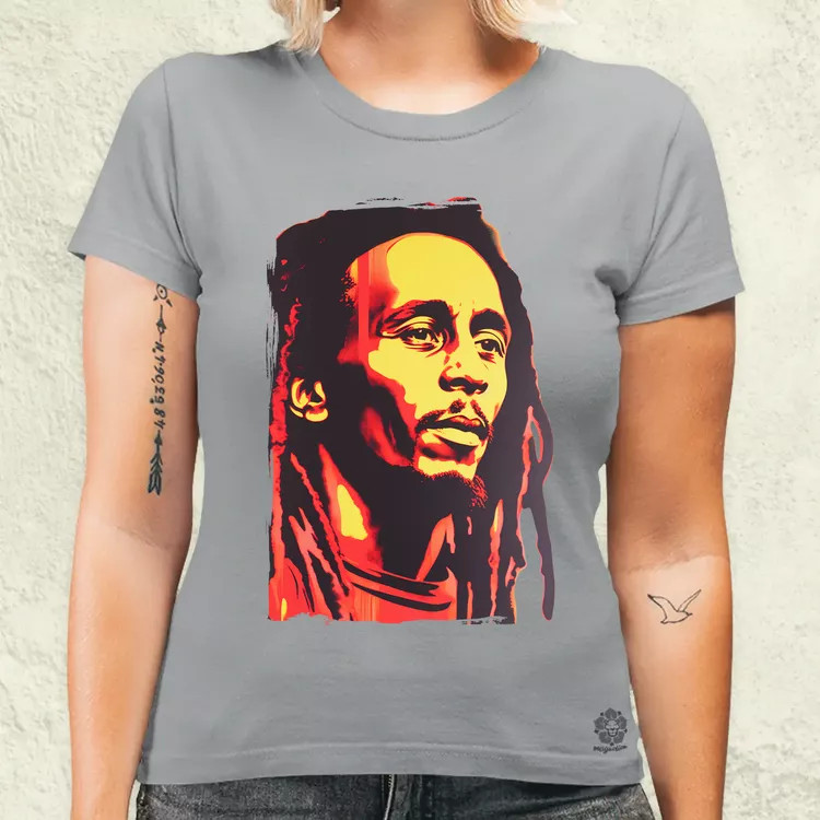 Bob Marley v4 női póló