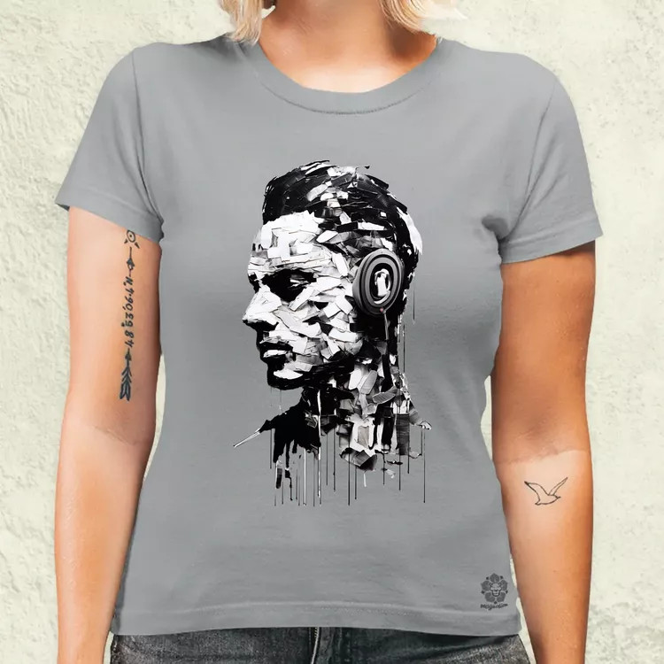 Dave Gahan portré v1 női póló