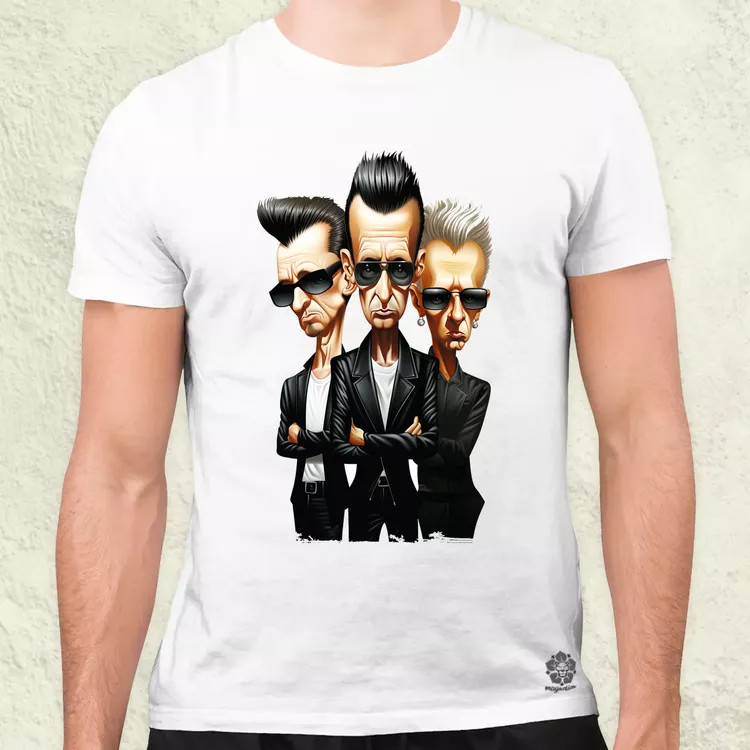 Depeche Mode karikatúra v1 férfi póló