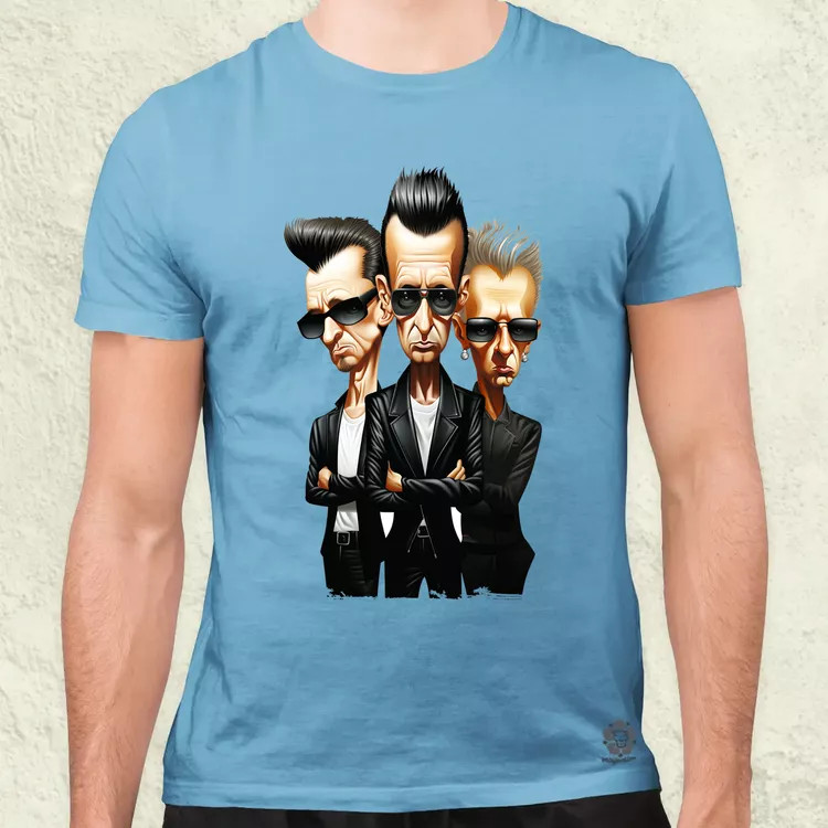 Depeche Mode karikatúra v1 férfi póló