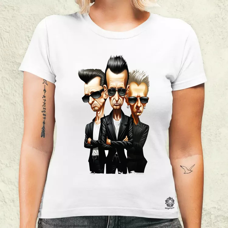 Depeche Mode karikatúra v1 női póló