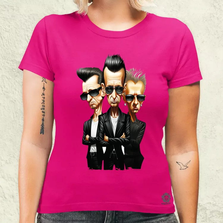 Depeche Mode karikatúra v1 női póló