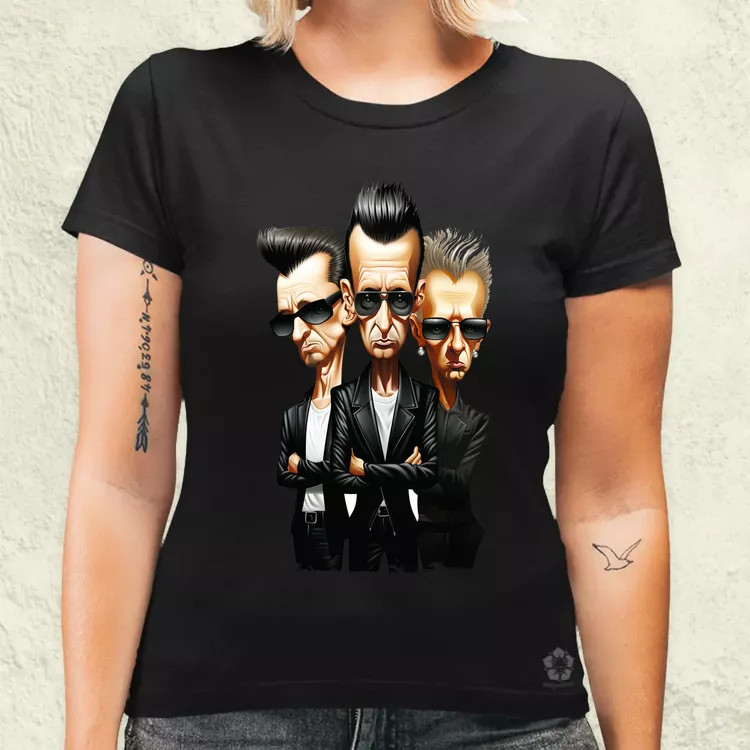 Depeche Mode karikatúra v1 női póló
