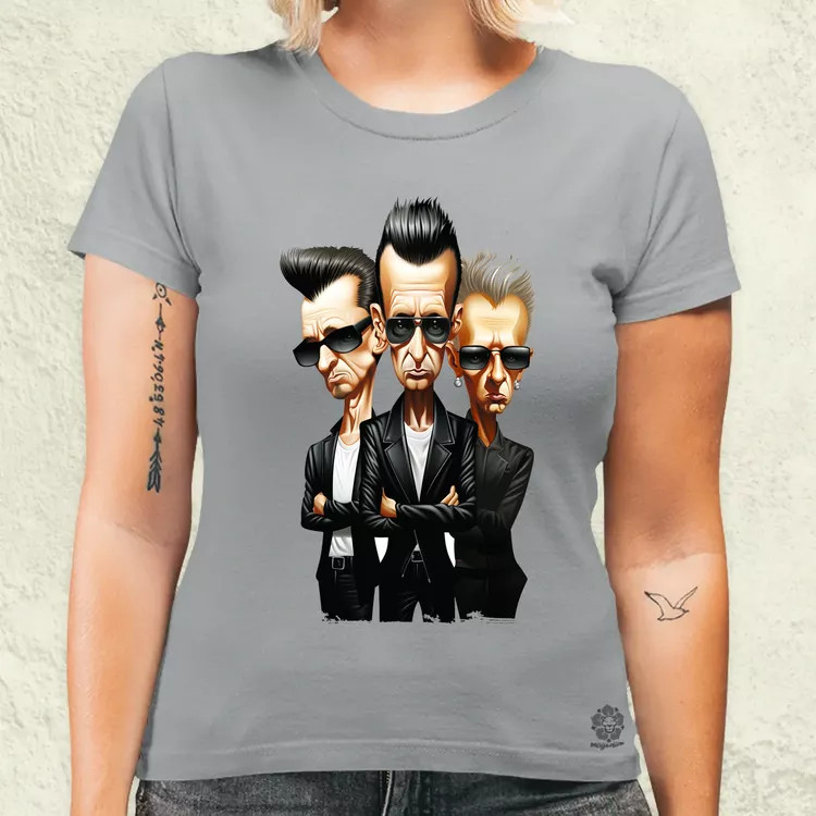 Depeche Mode karikatúra v1 női póló