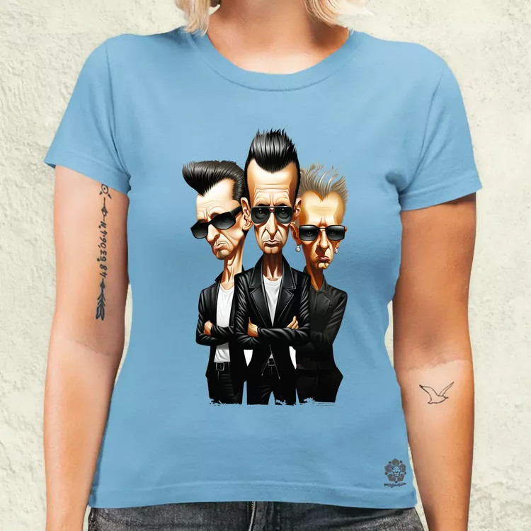 Depeche Mode karikatúra v1 női póló