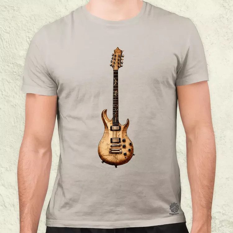 Elektromos gitár szkeccs v1 férfi póló