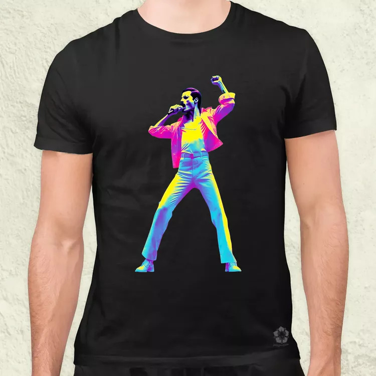Freddie Mercury v3 férfi póló