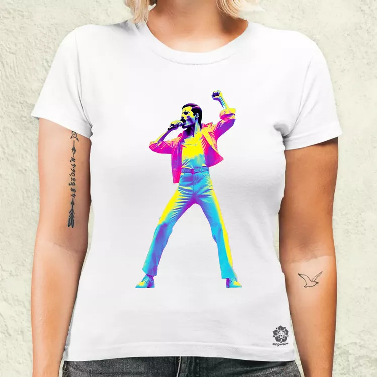 Freddie Mercury v3 női póló