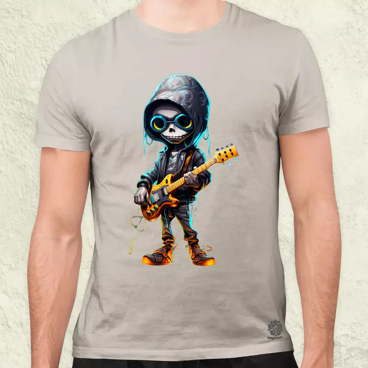 Gitáros srác v1 férfi póló