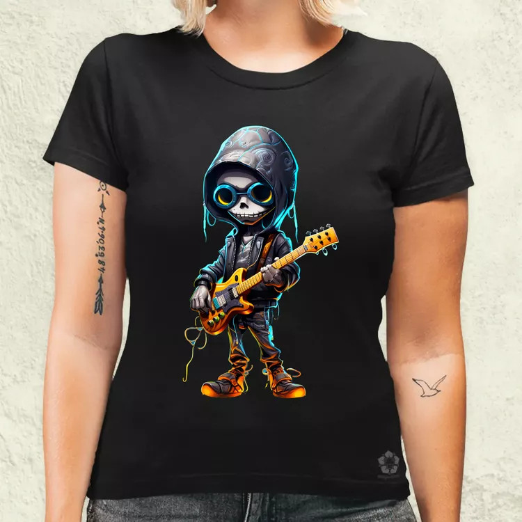 Gitáros srác v1 női póló