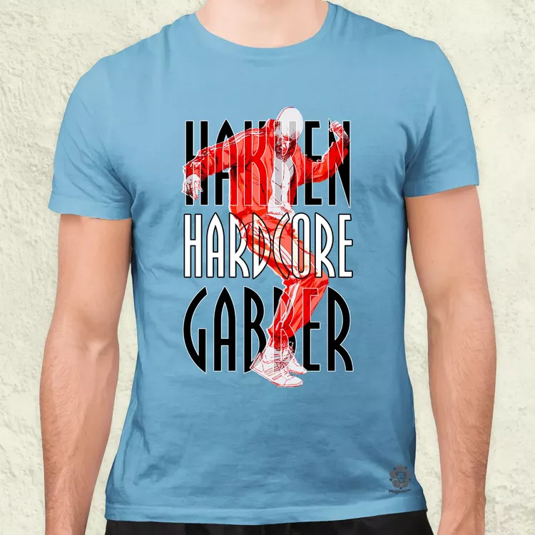 Hakken Hardcore Gabber férfi póló
