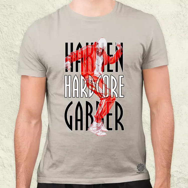 Hakken Hardcore Gabber férfi póló