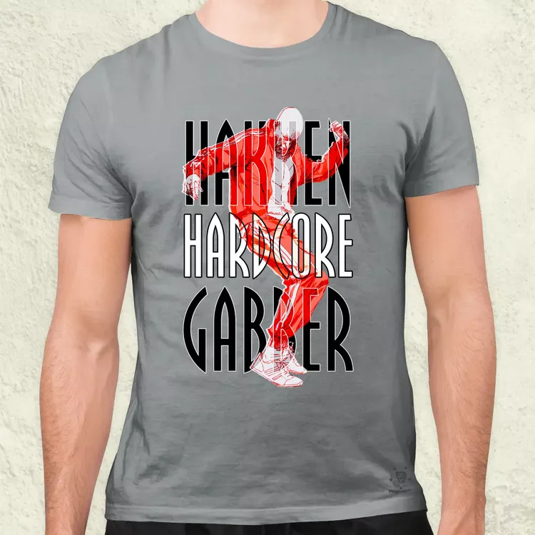 Hakken Hardcore Gabber férfi póló
