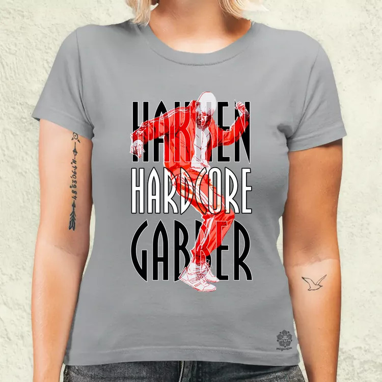 Hakken Hardcore Gabber női póló