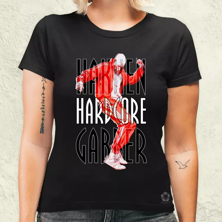 Hakken Hardcore Gabber női póló
