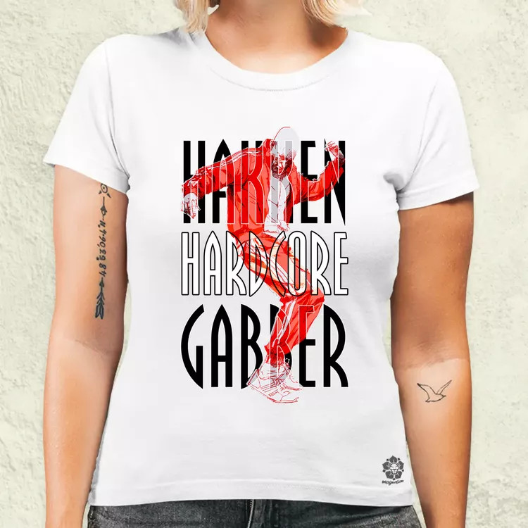 Hakken Hardcore Gabber női póló