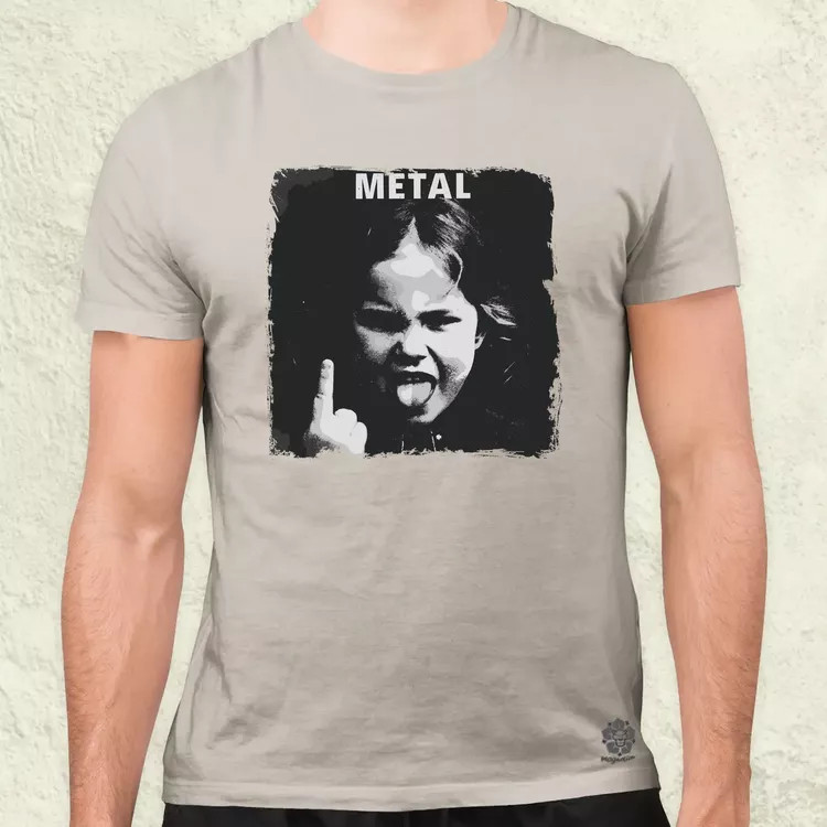 Metal férfi póló