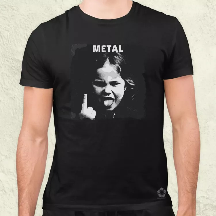 Metal férfi póló
