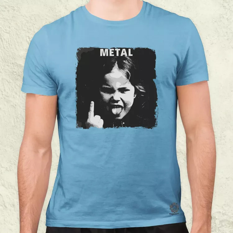 Metal férfi póló