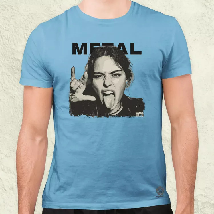Metál mood férfi póló