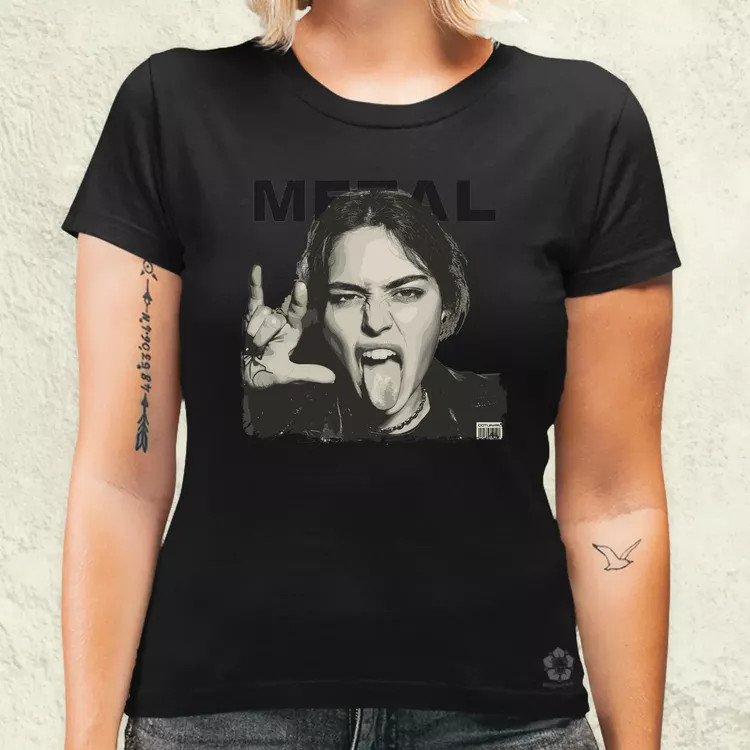 Metál mood női póló