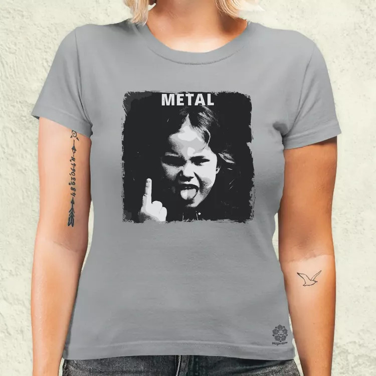 Metal női póló