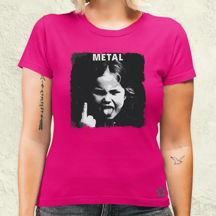 Metal női póló