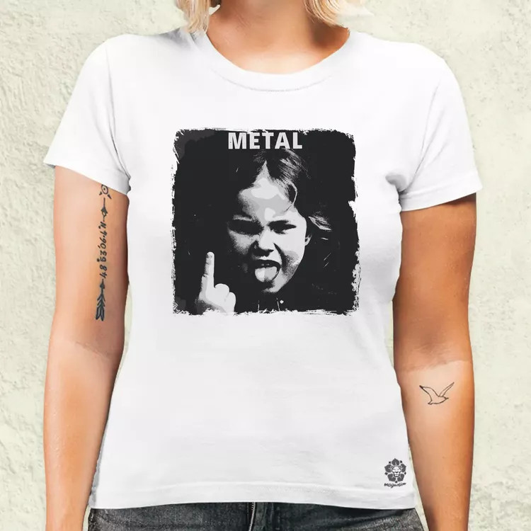 Metal női póló