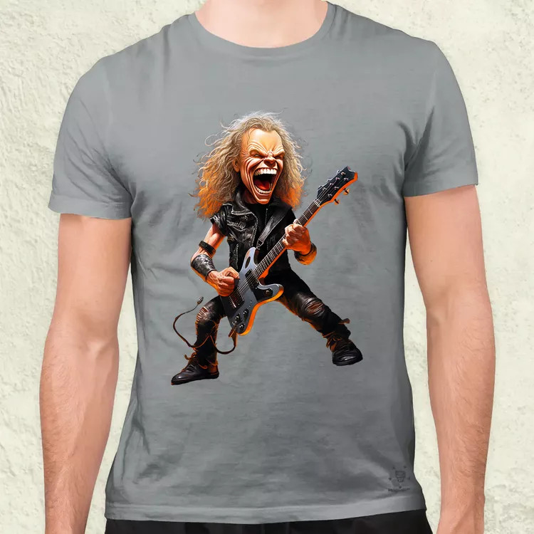 Metallica karikatúra v2 férfi póló