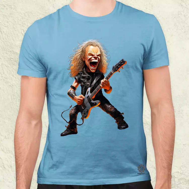 Metallica karikatúra v2 férfi póló