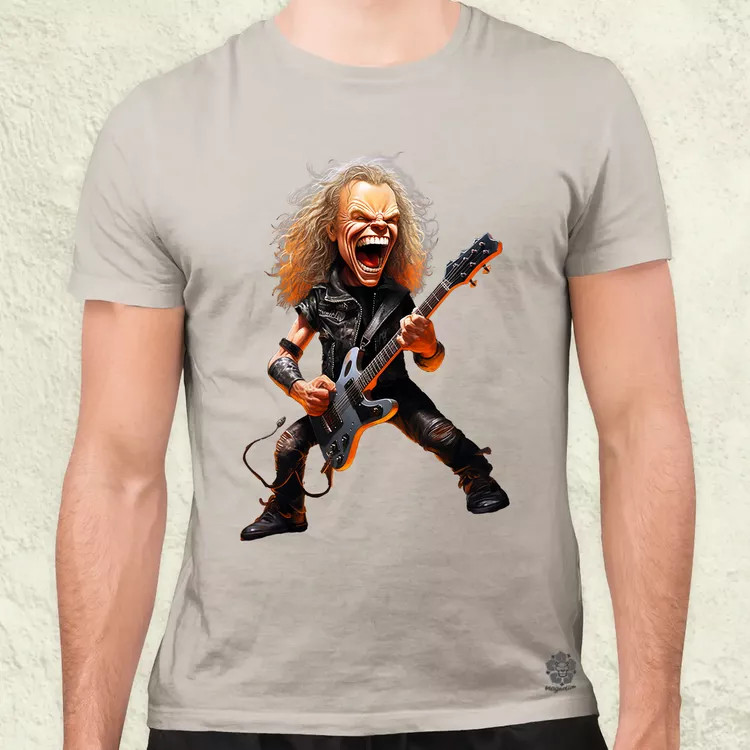 Metallica karikatúra v2 férfi póló