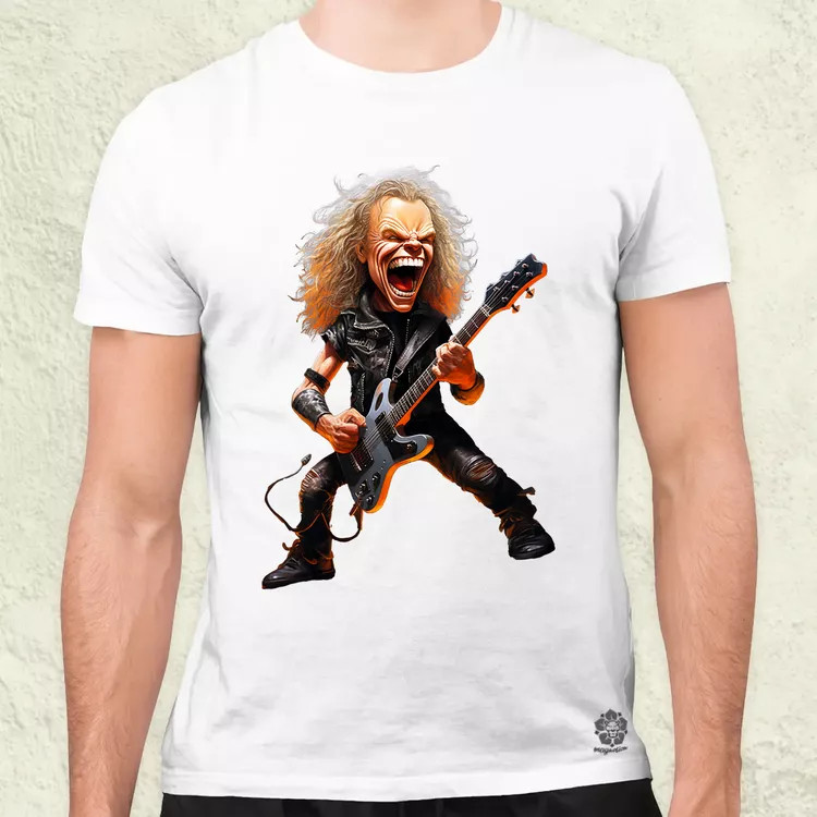 Metallica karikatúra v2 férfi póló