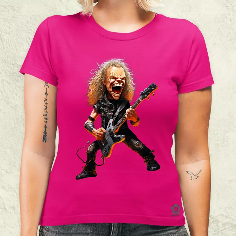 Metallica karikatúra v2 női póló