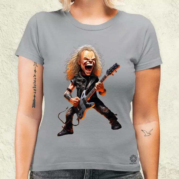Metallica karikatúra v2 női póló