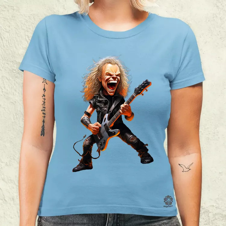 Metallica karikatúra v2 női póló