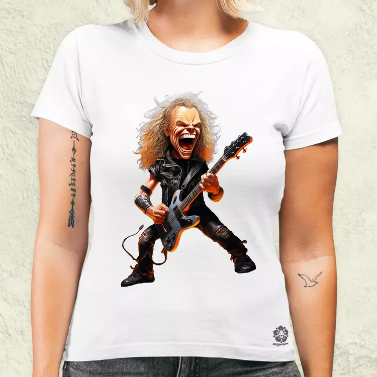 Metallica karikatúra v2 női póló