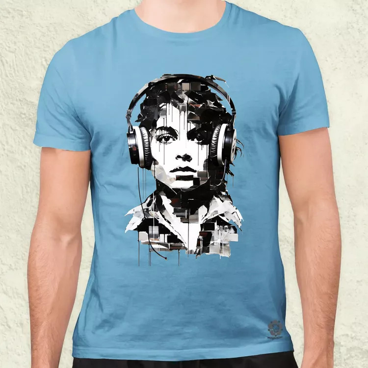 Michael Jackson portré v4 férfi póló