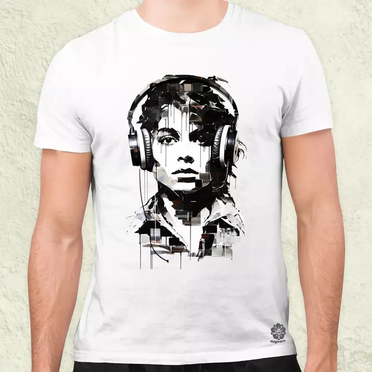 Michael Jackson portré v4 férfi póló
