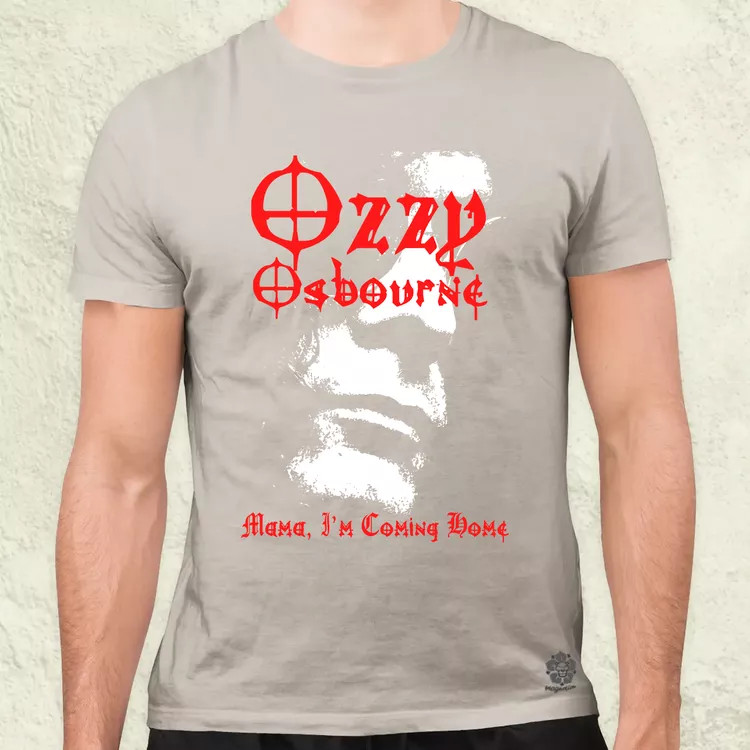 Ozzy arc férfi póló