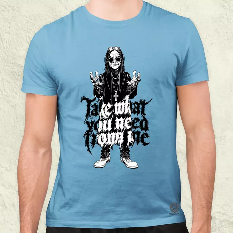 Ozzy Osbourne fanart férfi póló