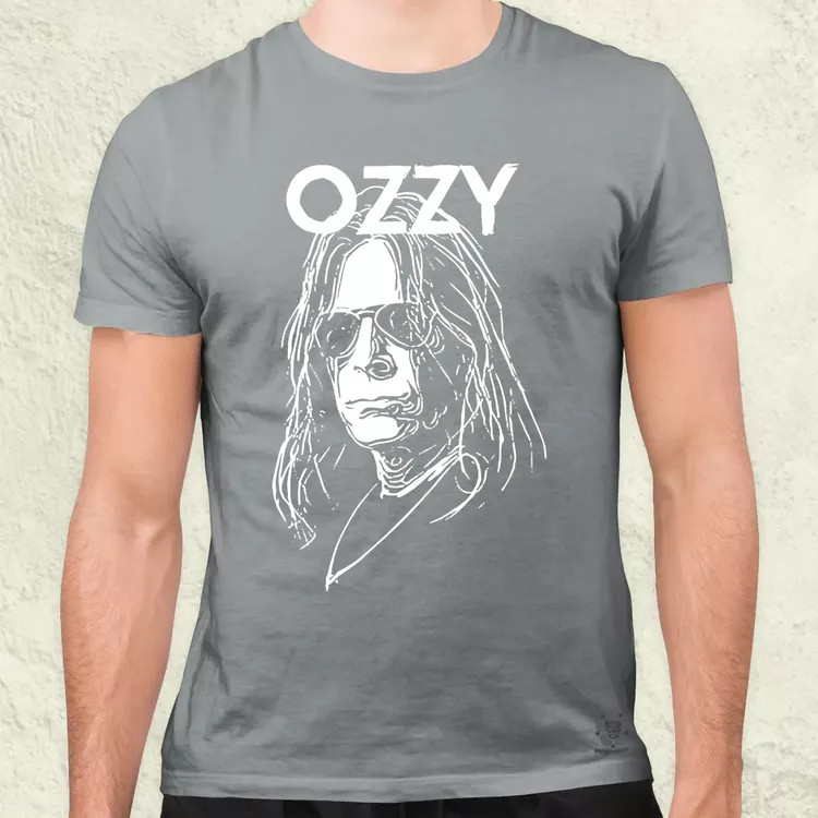 Ozzy sziluett férfi póló