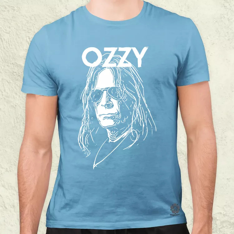Ozzy sziluett férfi póló