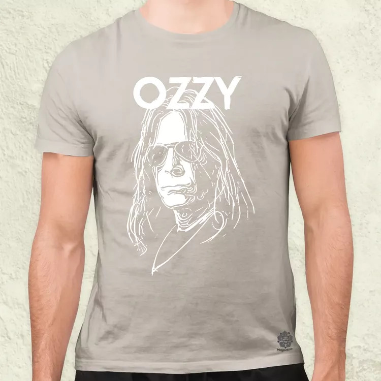 Ozzy sziluett férfi póló